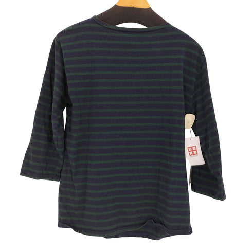 セントジェームス SAINT JAMES 7分袖 ボーダーバスクシャツ レディース JPN:40